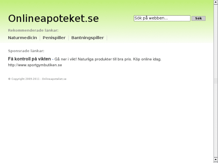 www.onlineapoteket.se