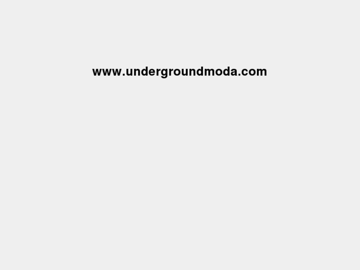 www.undergroundmoda.com