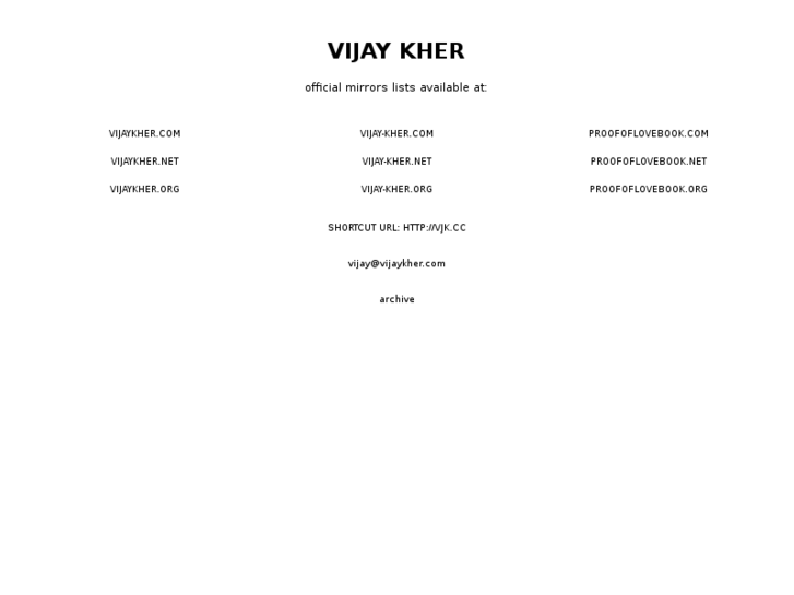 www.vijaykher.com