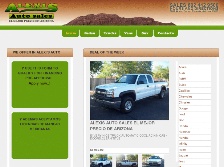 www.alexisautosalesaz.com