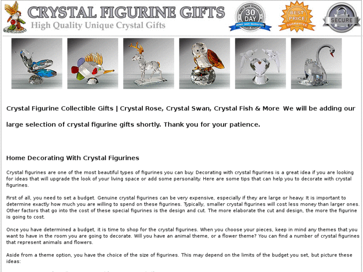 www.crystalfigurinegifts.com