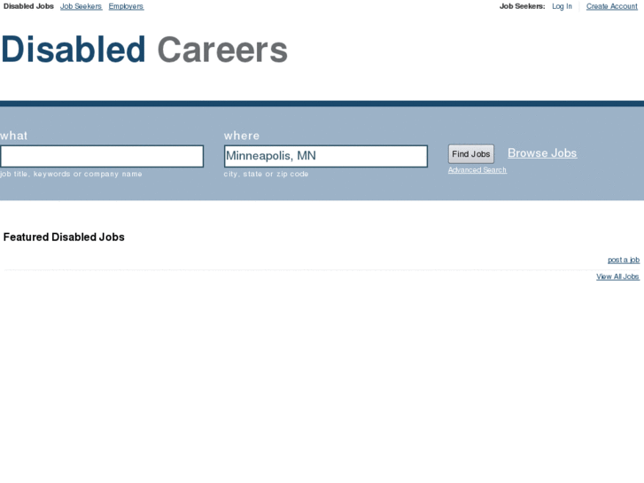 www.disabledcareers.com