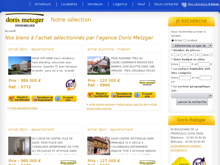 www.doris-metzger-immobilier.fr