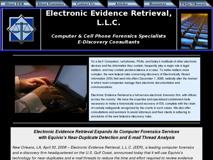 www.electronicevidenceretrieval.com