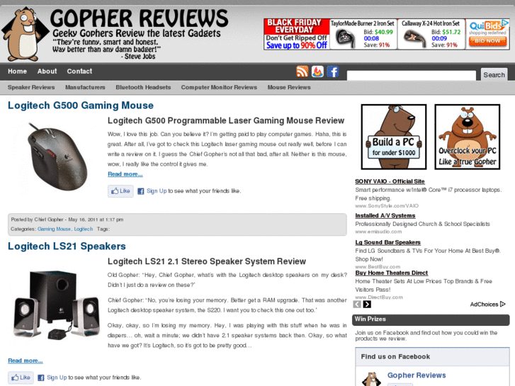www.gopherreviews.com