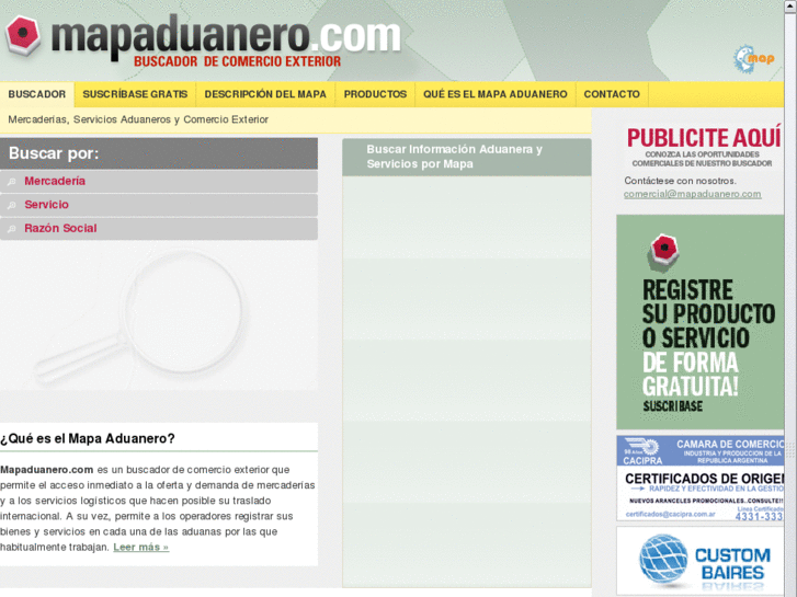 www.mapaduanero.com.ar