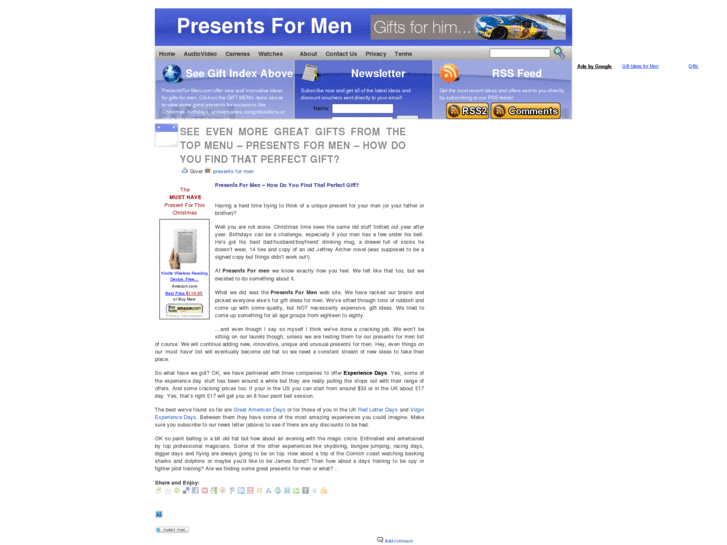 www.presentsfor-men.com