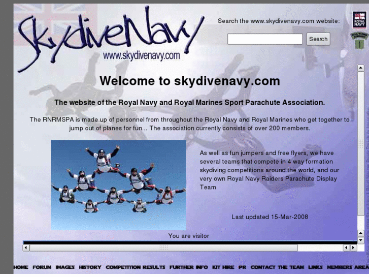 www.skydivenavy.com