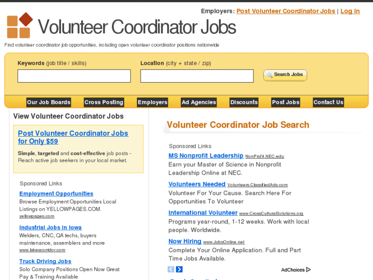 www.volunteercoordinatorjobs.com