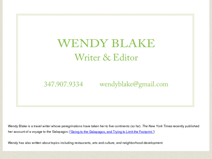 www.wendyblake.com