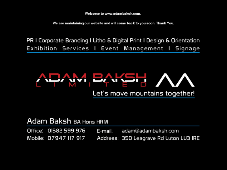 www.adambaksh.com