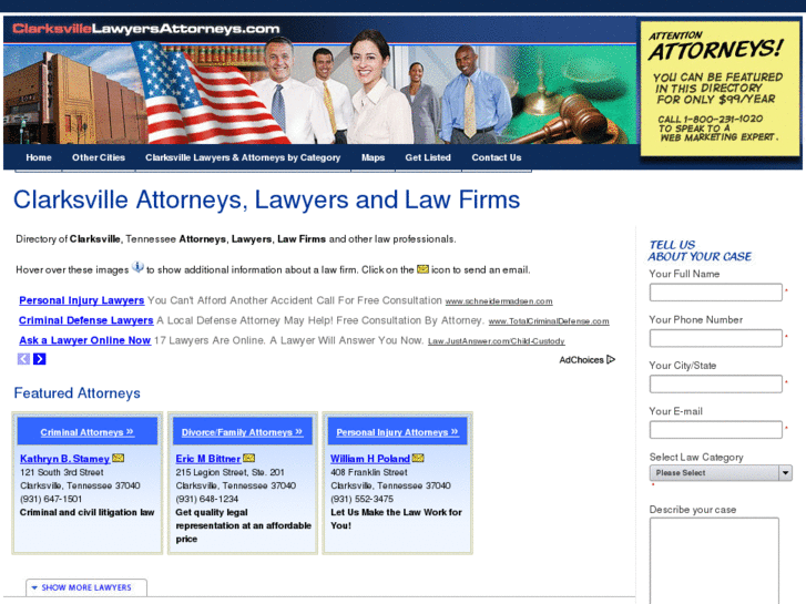 www.clarksvillelawyersattorneys.com