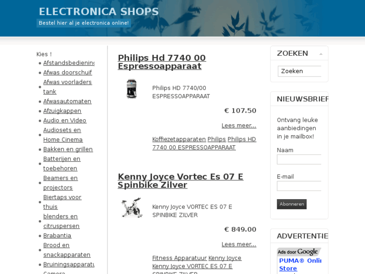 www.electronicashops.nl