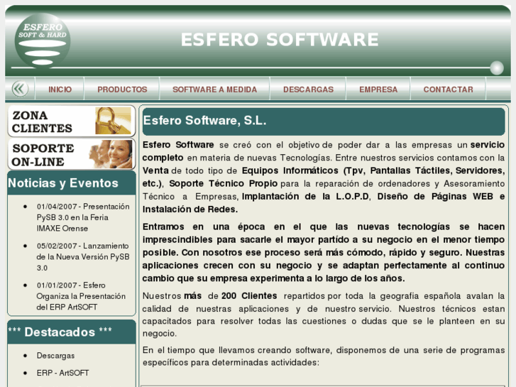 www.esferosoftware.es