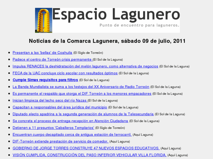 www.espaciolagunero.com