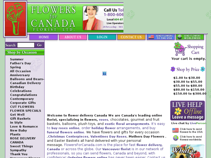 www.flowersforcanada.com