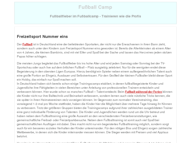 www.fussball-camp.info