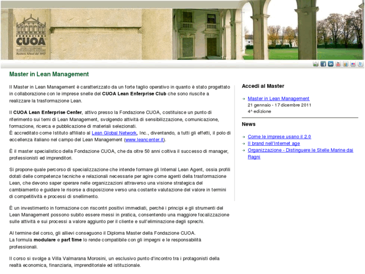 www.masterlean.it