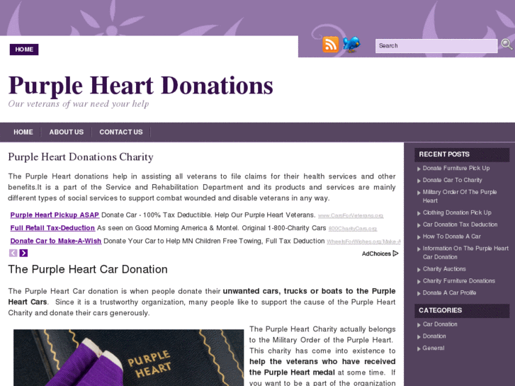 www.purpleheartdonations.net