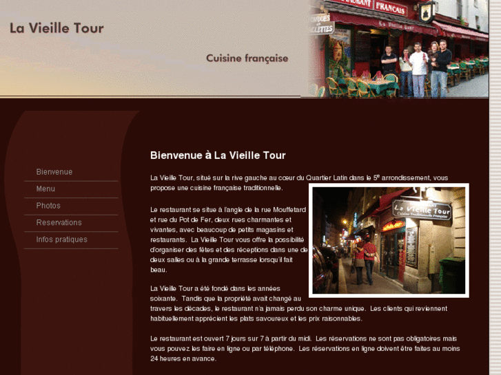 www.restaurantlavieilletour.com