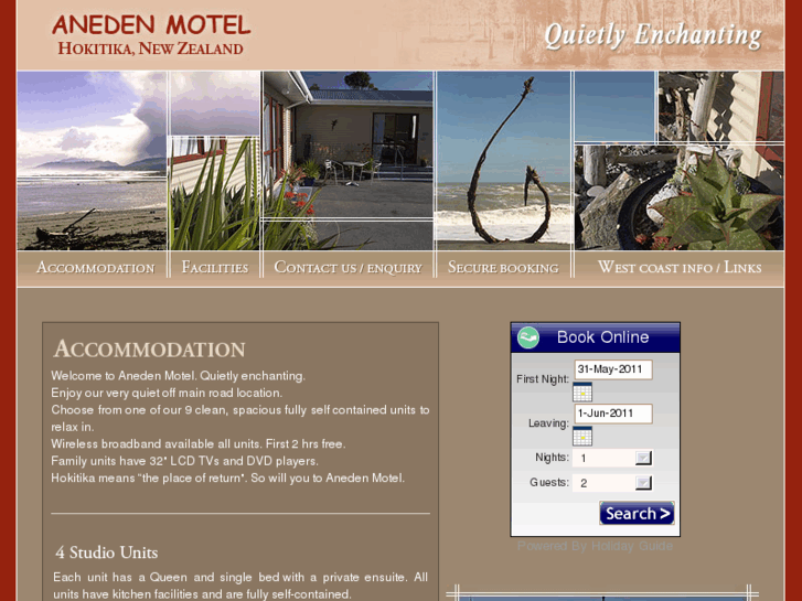 www.accommodationhokitika.com