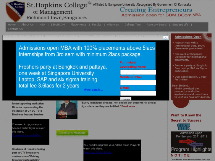 www.hopkinscollege.com