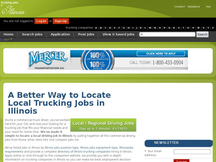 www.truckingjobsinillinois.com