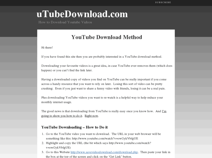 www.utubedownload.com