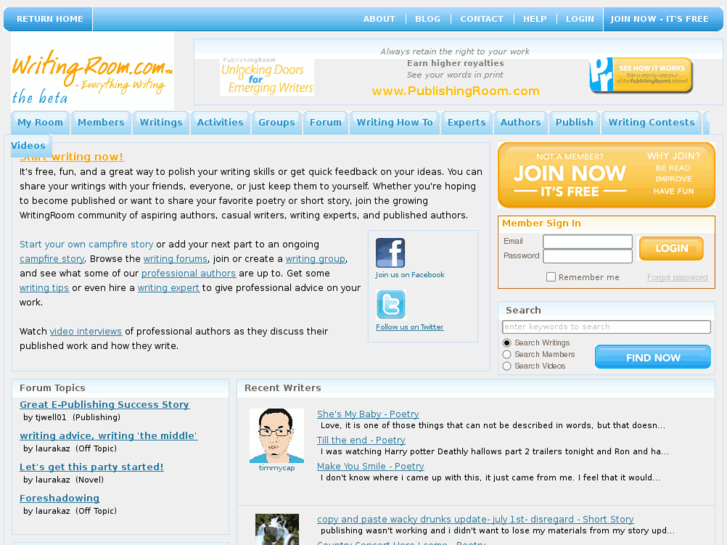 www.writingroom.com
