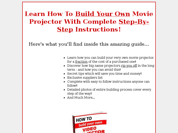 www.buildyourownprojector.com