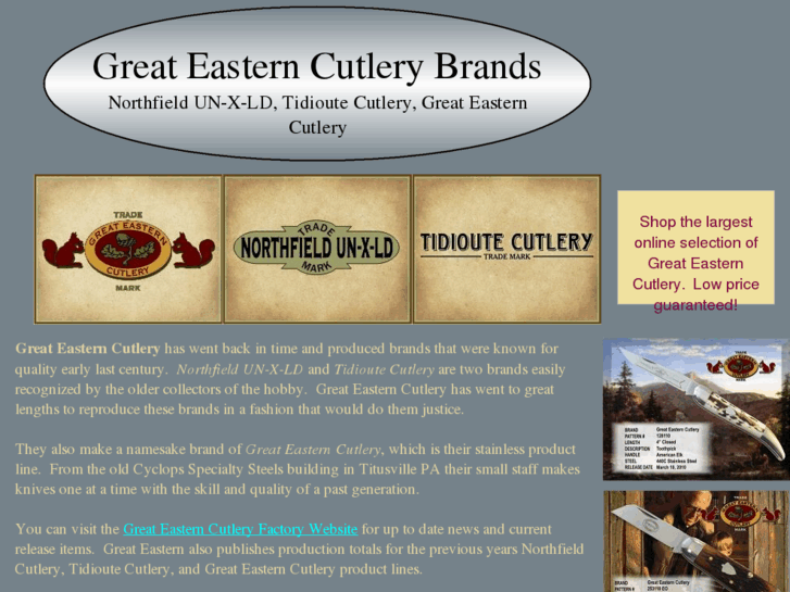 www.greateasterncutlerybrands.info