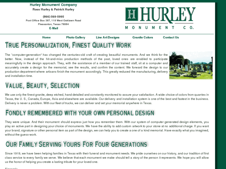 www.hurleymonuments.com
