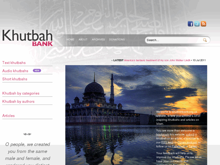www.khutbahbank.org.uk