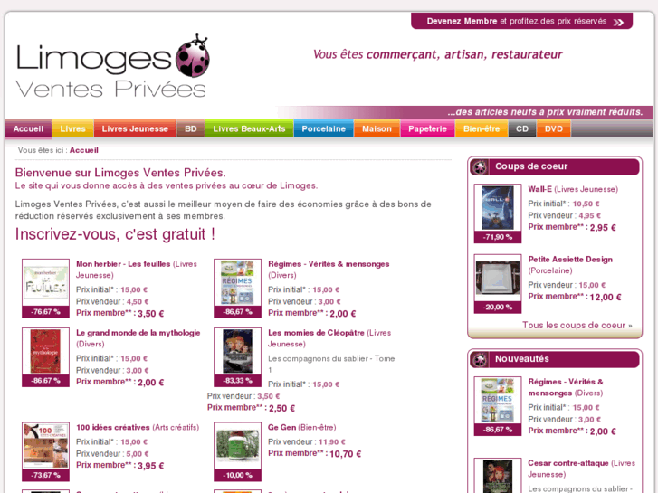 www.limoges-ventesprivees.fr