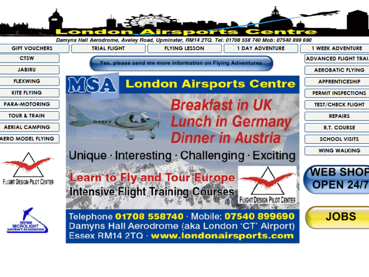 www.londonairsports.com