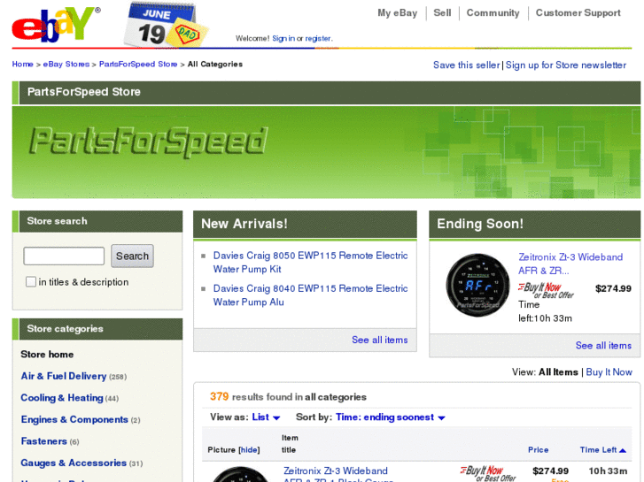 www.partsforspeed-store.com