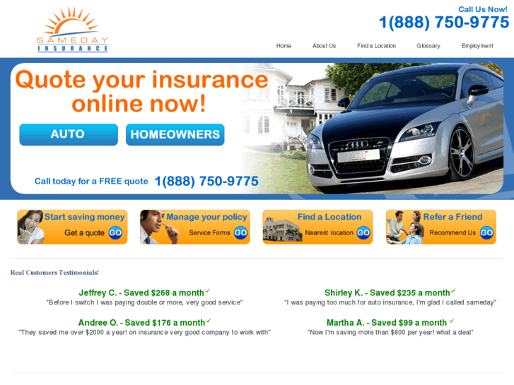 www.sameday-insurance.com