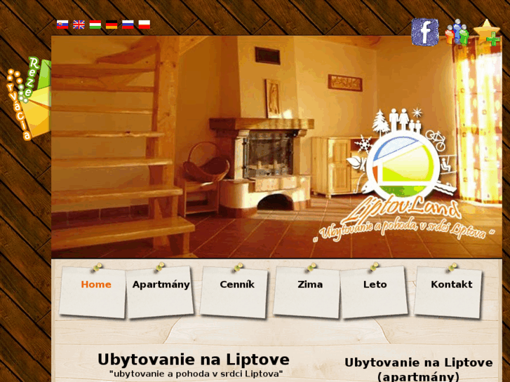 www.ubytovanie-liptovland.sk