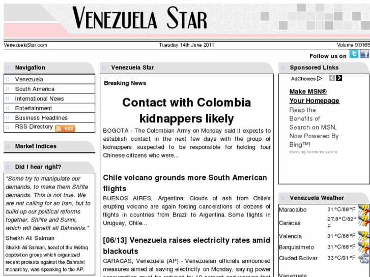 www.venezuelastar.com