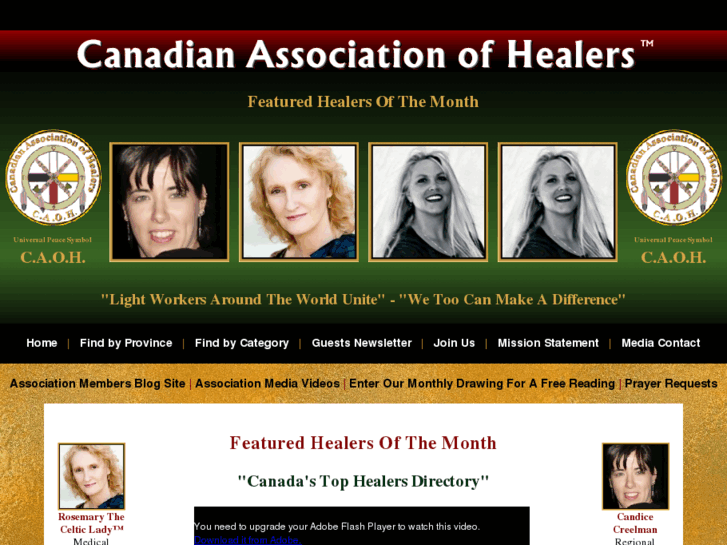 www.canadianassociationofhealers.com