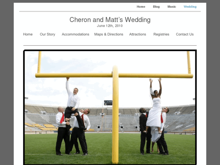 www.cheronandmatt.com