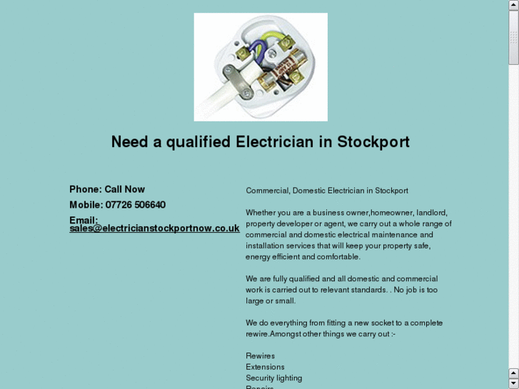 www.electricalstockport.co.uk