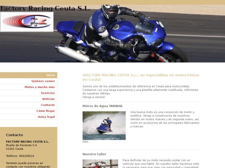 www.factoryracingceuta.es