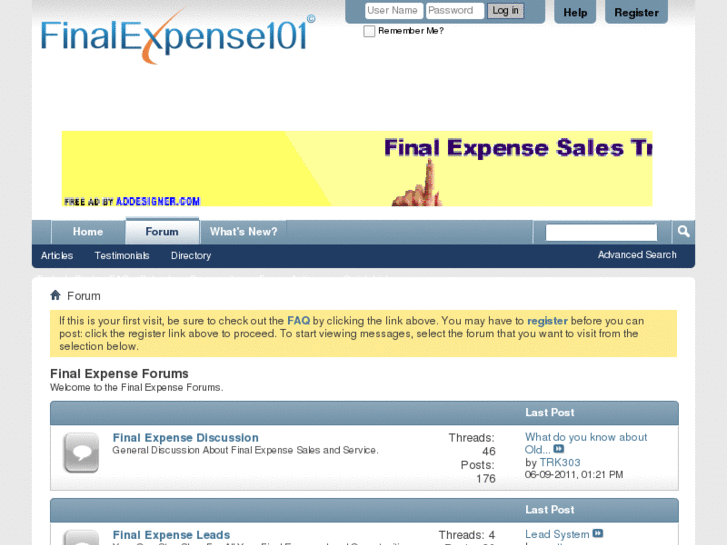 www.finalexpenseforums.com