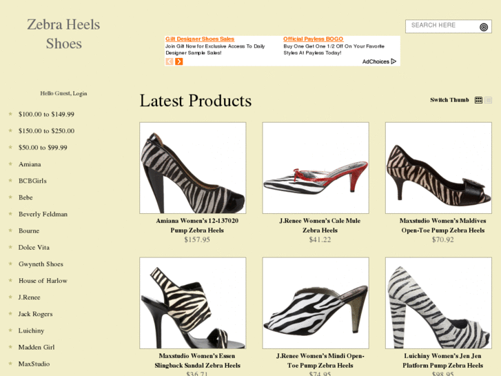 www.highzebraheels.com