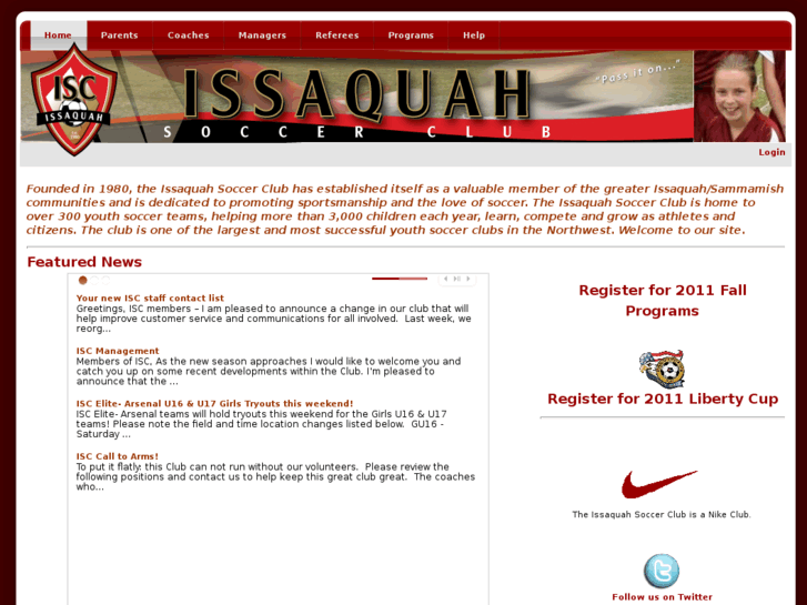 www.issaquahsoccerclub.org