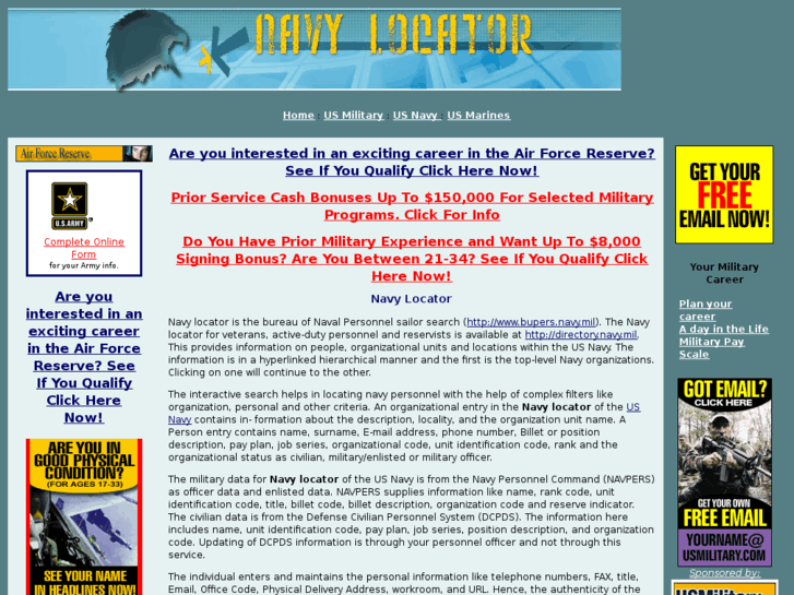 www.navy-locator.com