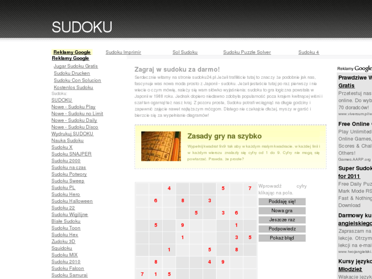 www.sudoku24.pl