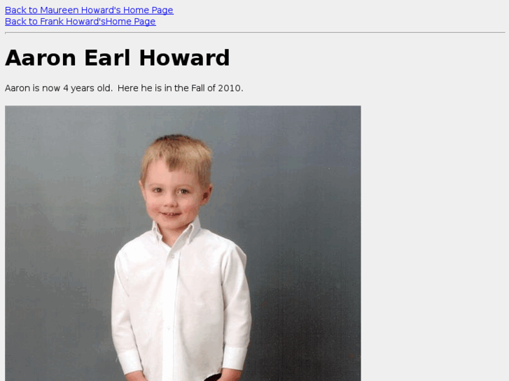 www.aaronearlhoward.com