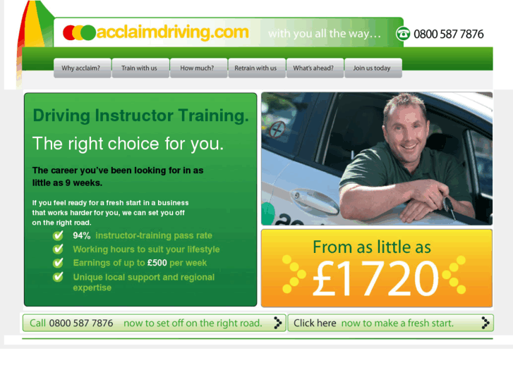 www.acclaiminstructortraining.com